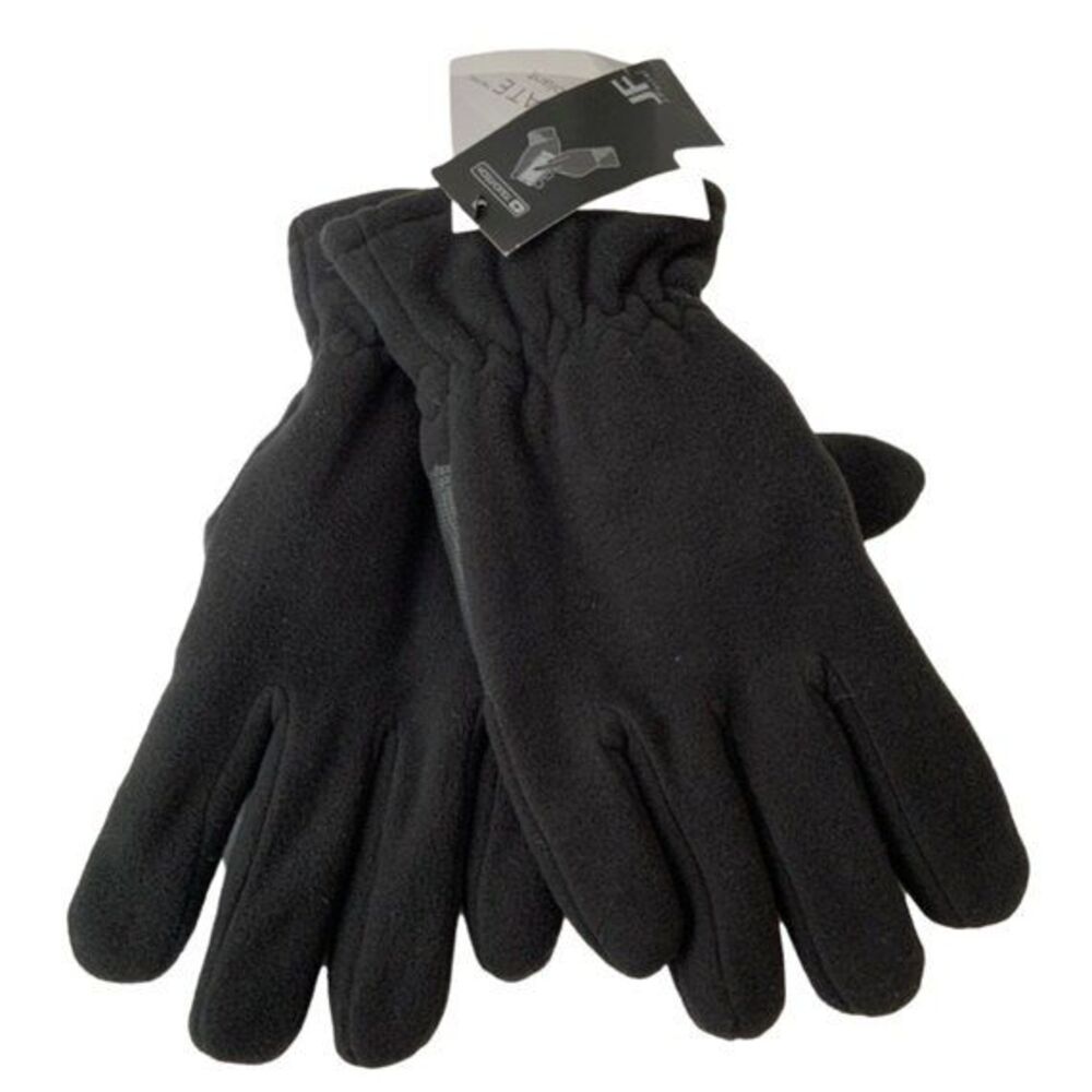 J. Ferrar Gloves Men L Black Touchscreen 3M Thinsulate